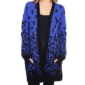 Juicy Couture Leopard Cardigan Coat
